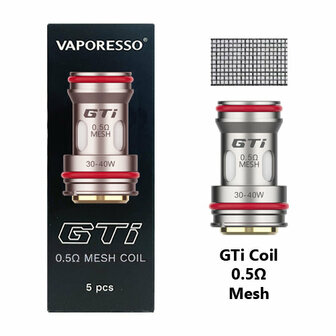 Vaporesso GTi 0.50 Ohm Mesh coils