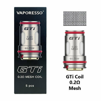 Vaporesso GTi 0.20 Ohm Mesh coils