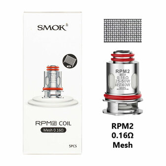 Smok RPM2 Meshed coils 0.16 Ohm