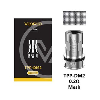 Voopoo TPP DM2 Coils - 0.20 Ohm
