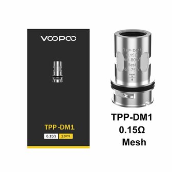 Voopoo TPP DM1 Coils - 0.15 Ohm
