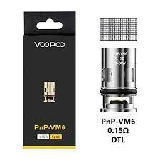 Voopoo PnP VM6 - 0.15 Ohm Coils