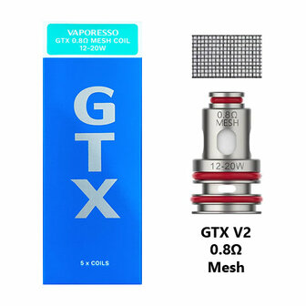 Vaporesso GTX-2 Mesh Coils 0.8 Ohm