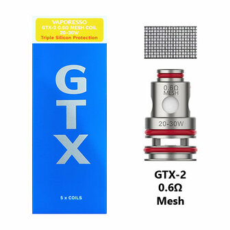 Vaporesso GTX-2 Mesh Coils 0.6 Ohm