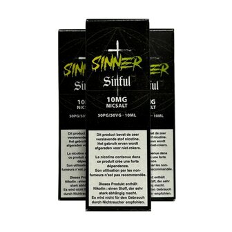 Sinner Clouds NicSalt - Sinful 20mg