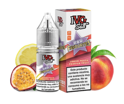IVG Bar Salts - Lemon Peach Passionfruit 20mg NicSalt