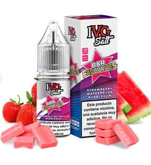 IVG Bar Salts - Strawberry Watermelon Bubblegum 10mg NicSalt