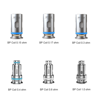 Aspire BP coils - 0.15 Ohm