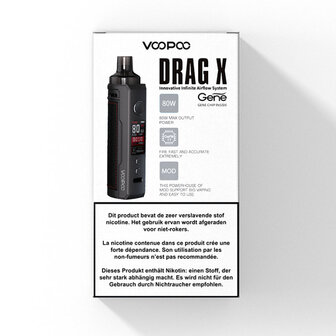 Voopoo Drag X  - Mashup