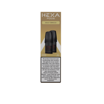 Hexa Sira Pod - Gold Tobacco 10mg