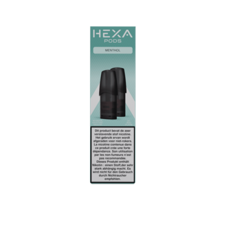 Hexa Sira Pod - Menthol 10mg