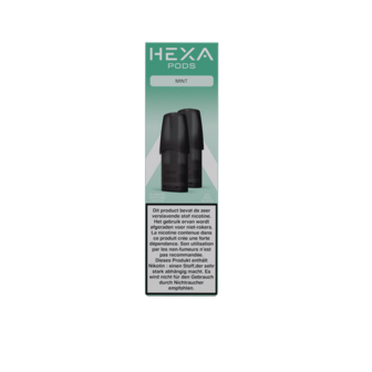 Hexa Sira Pod - Mint 10mg