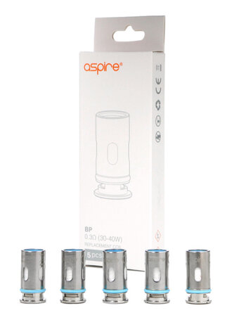 Aspire BP coils - 0.3 Ohm