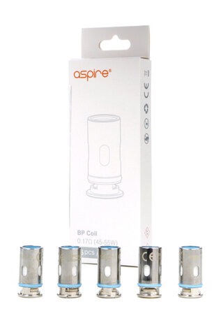 Aspire BP coils - 0.17 Ohm